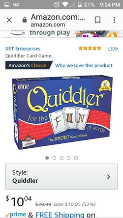 Quiddler card game educational