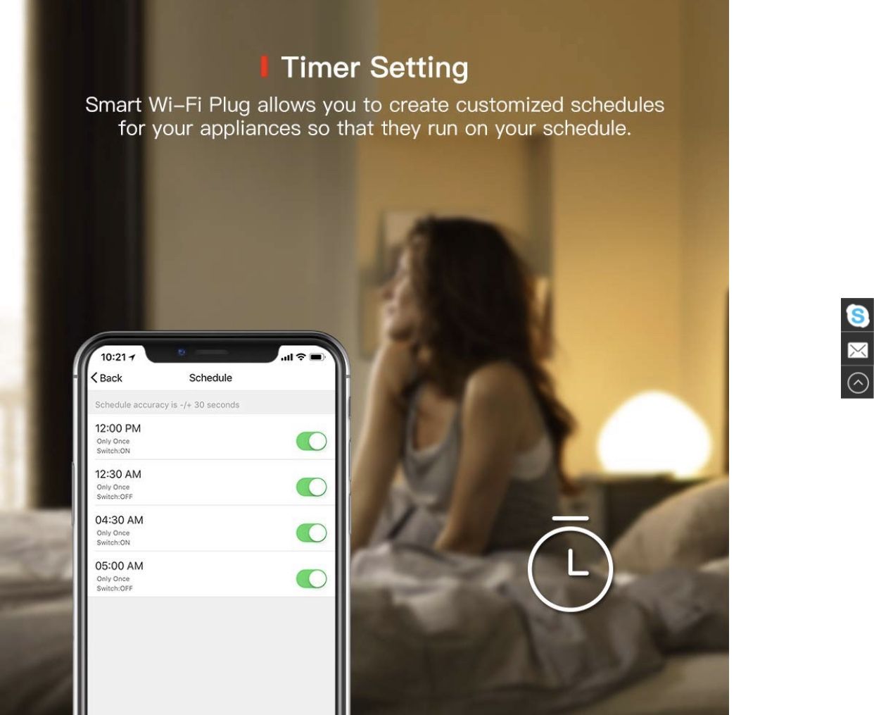 Teckin LED smart bulb 4pcs SB50