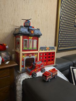 Wood firehouse