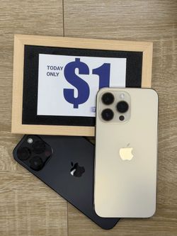 iPhone 14 Pro Max 6.7" (Unlocked) 1TB Excellent Gold