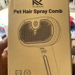 Romaba Pet Hair Spray Comb