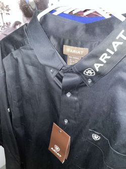 Ariat Black Button Down 2XL