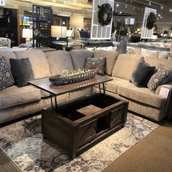 Bovarian Stone RAF Sectional / couch 