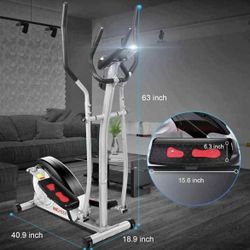 ANCHEER Magnetic Elliptical Exercise Fitness Training Machine Home Cardio.