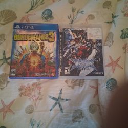 Borderlands 3 And Blazblue Games For Ps3 -ps4