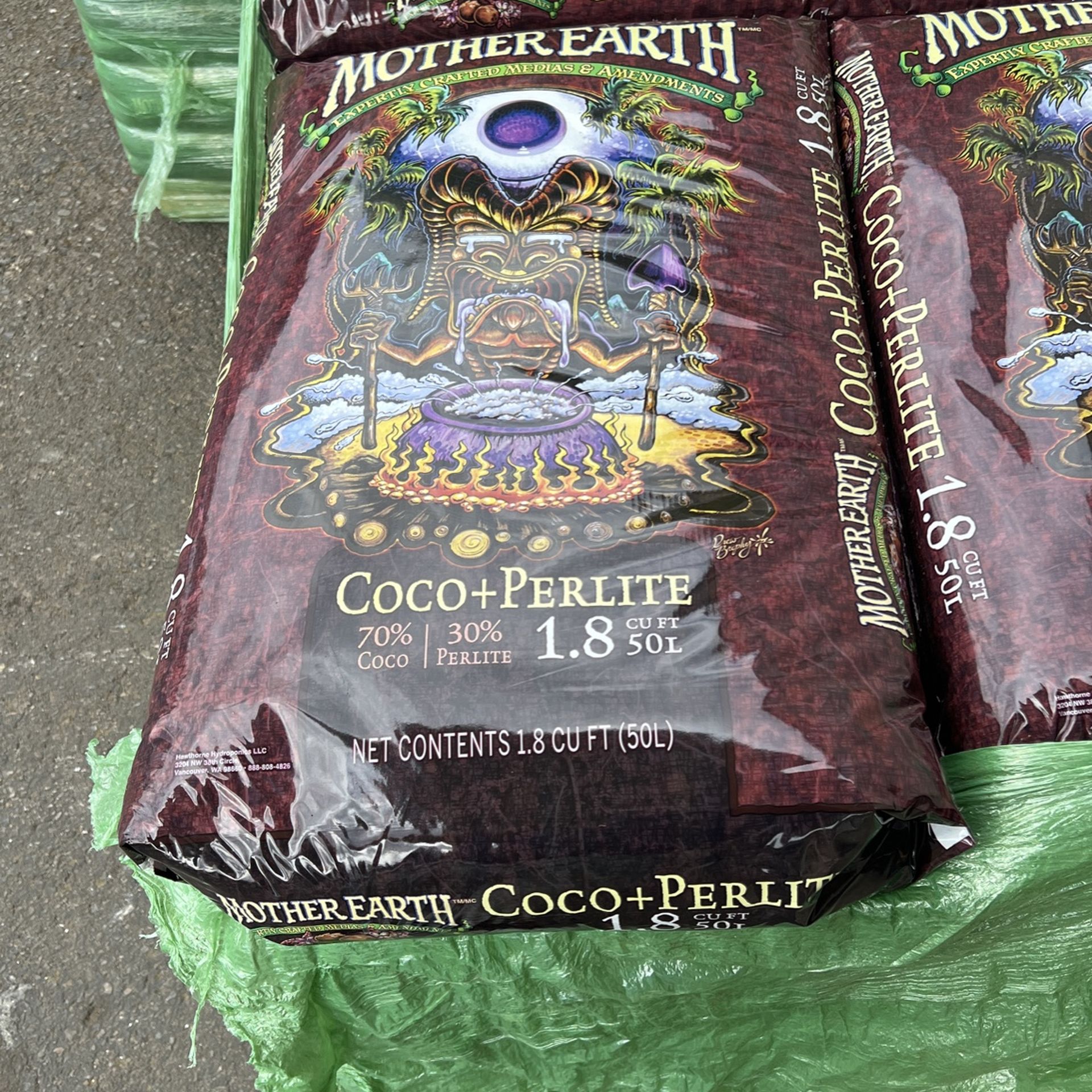 MOTHER EARTH Coco perlite 1.8 Cubic Feet