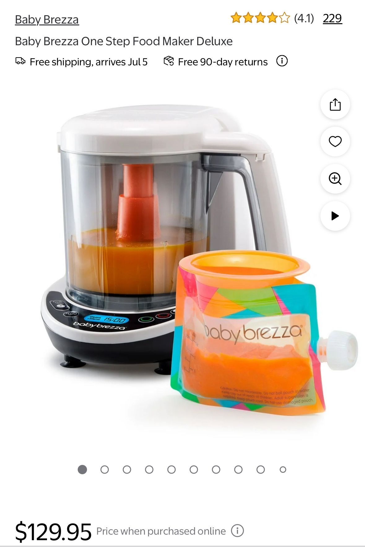 Baby Brezza One Step Food Maker