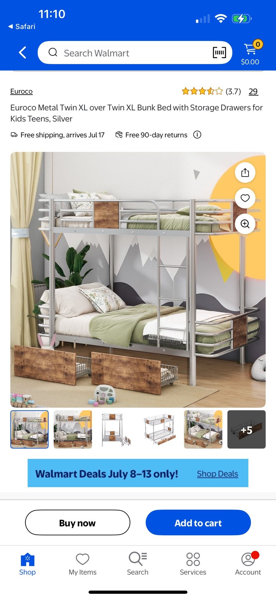Twin XL Bed frame