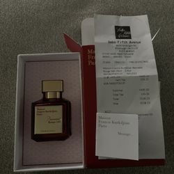 Baccarat rouge 540 cologne
