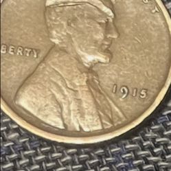 1915 Error Penny Facial 