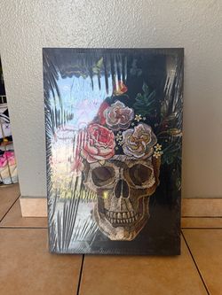 Skull Floral Art