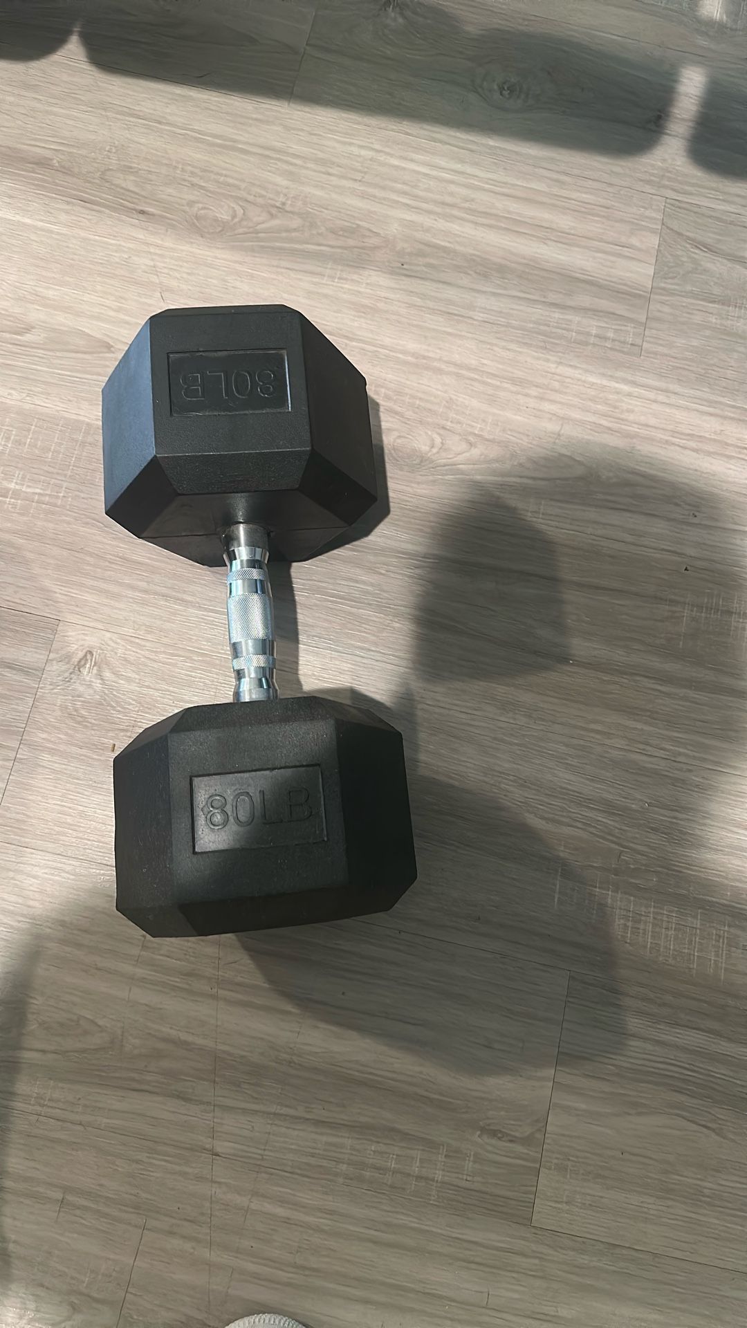 80 Lb Dumbbell