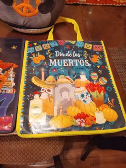 2--shopping bags, & 1-- squish mellow, all 3--- For only $ 35.00 Dollar's