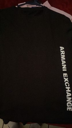Armani Exchange Black Crewneck Sweatshirt