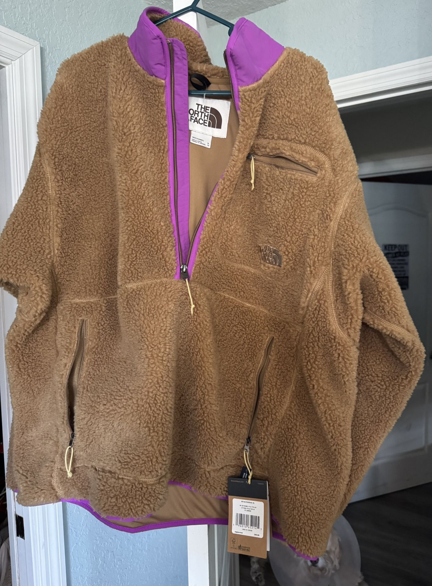 The North Face fleece 1/2 Zip Jacket