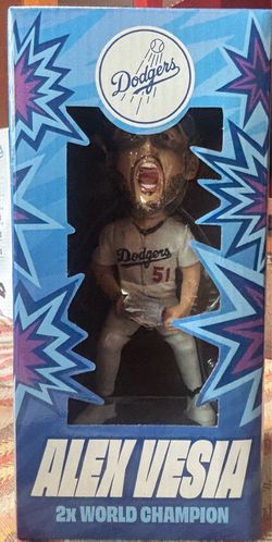 Alex Vesia 2x world champion bobblehead
