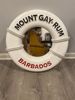 Mount Gay Rum Mirror Sign
