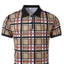 Vintage Plaid Mens  Short Sleeve Shirt