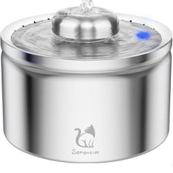stainless steel pet water fountain