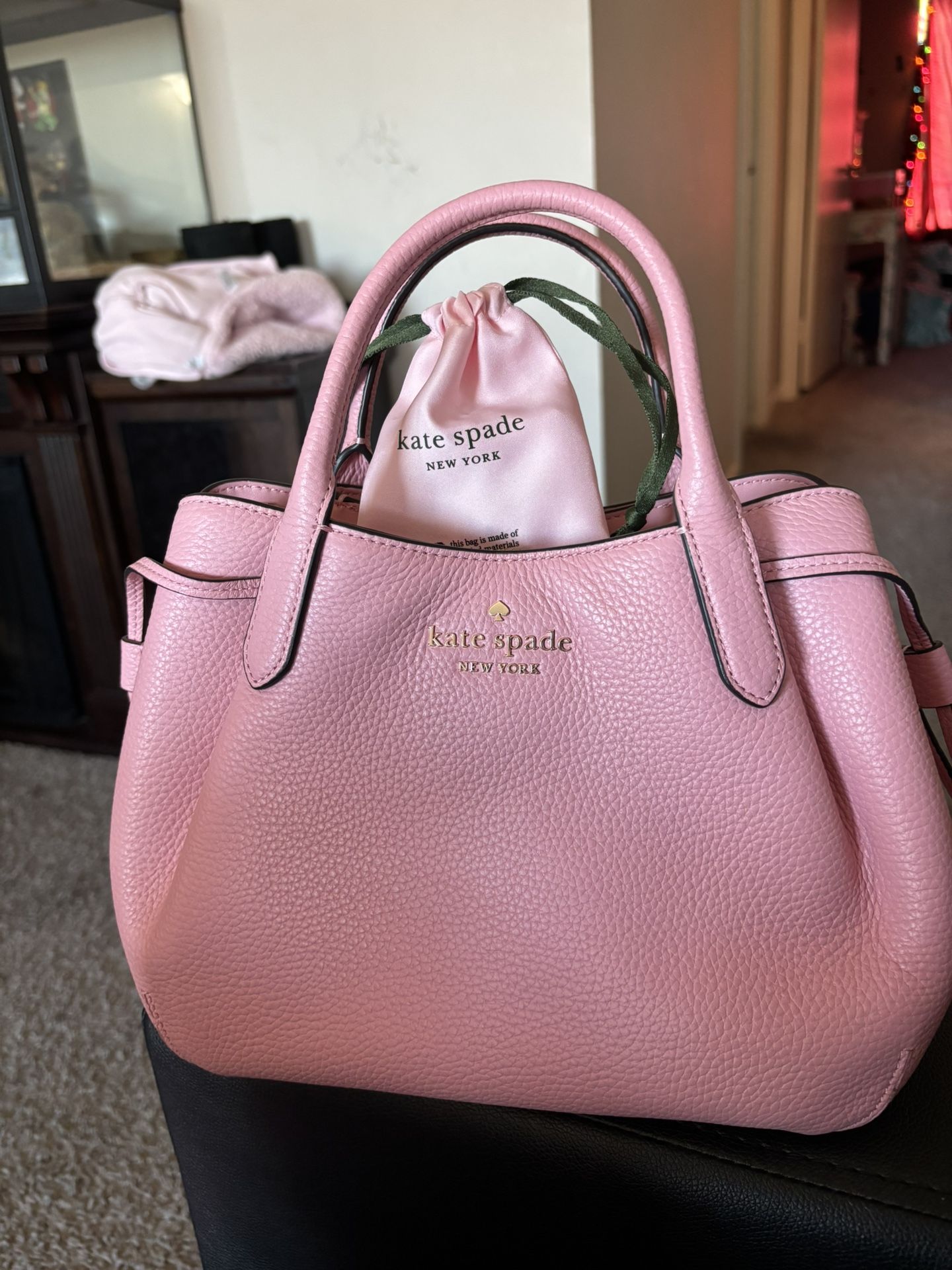 Kate Spade Mini Dumpling Bag & Earrings