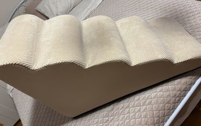 Beige 5 Step Foam Pet Stairs