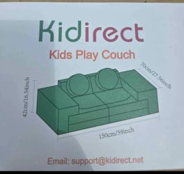 New Kids play couch foam! Blue color!