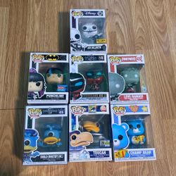 Funko pops, assortment 