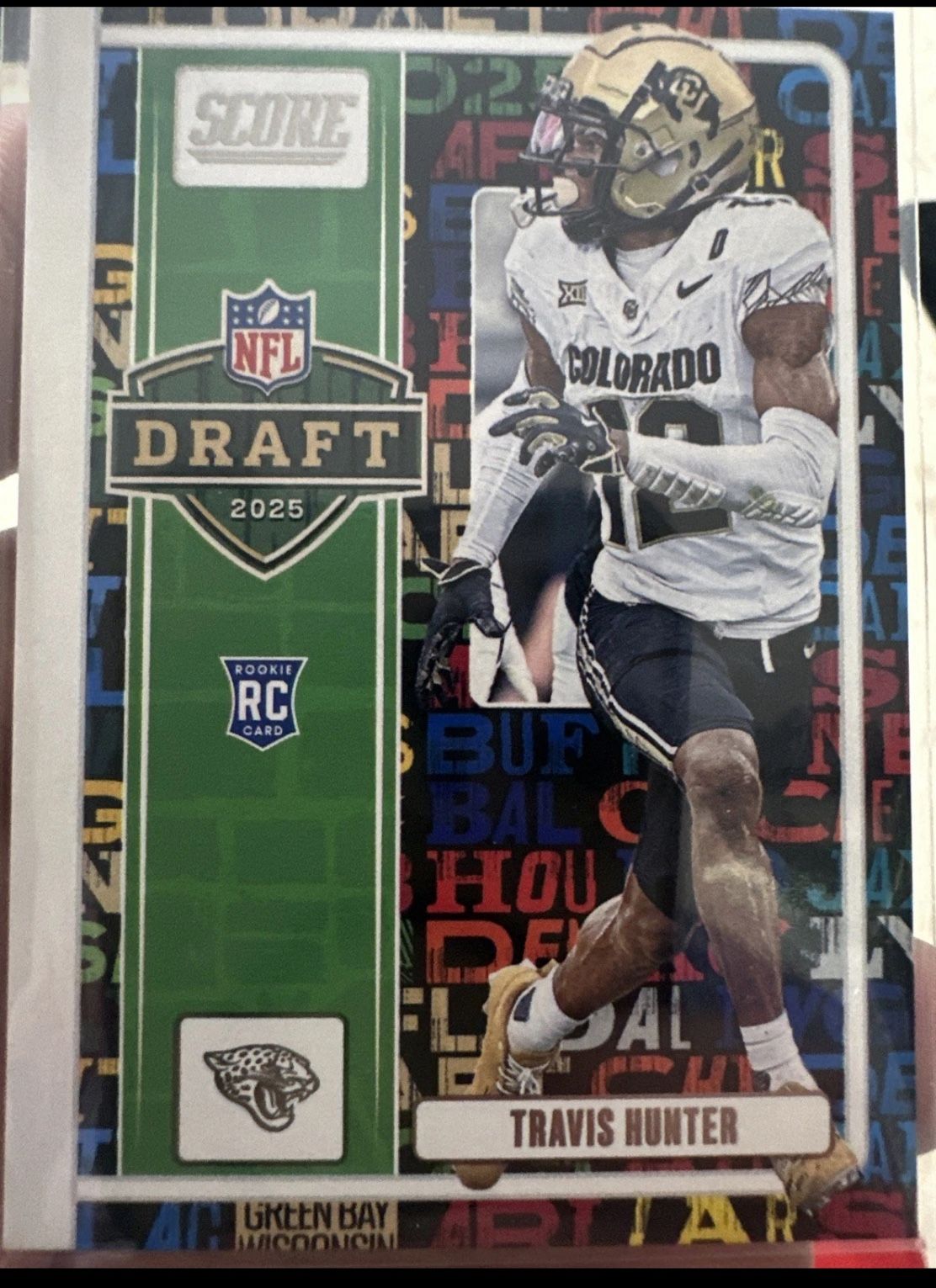 2025 Score Travis Hunter RC Draft # 11