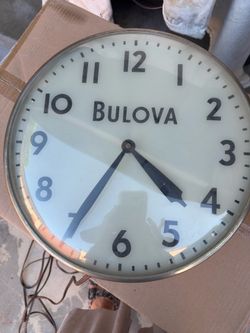 Bulova Round Wall Clock 1(contact info removed)’s