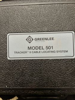 501, Greenlee Wire locator