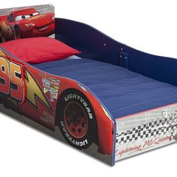 Cars toddler bed, wood