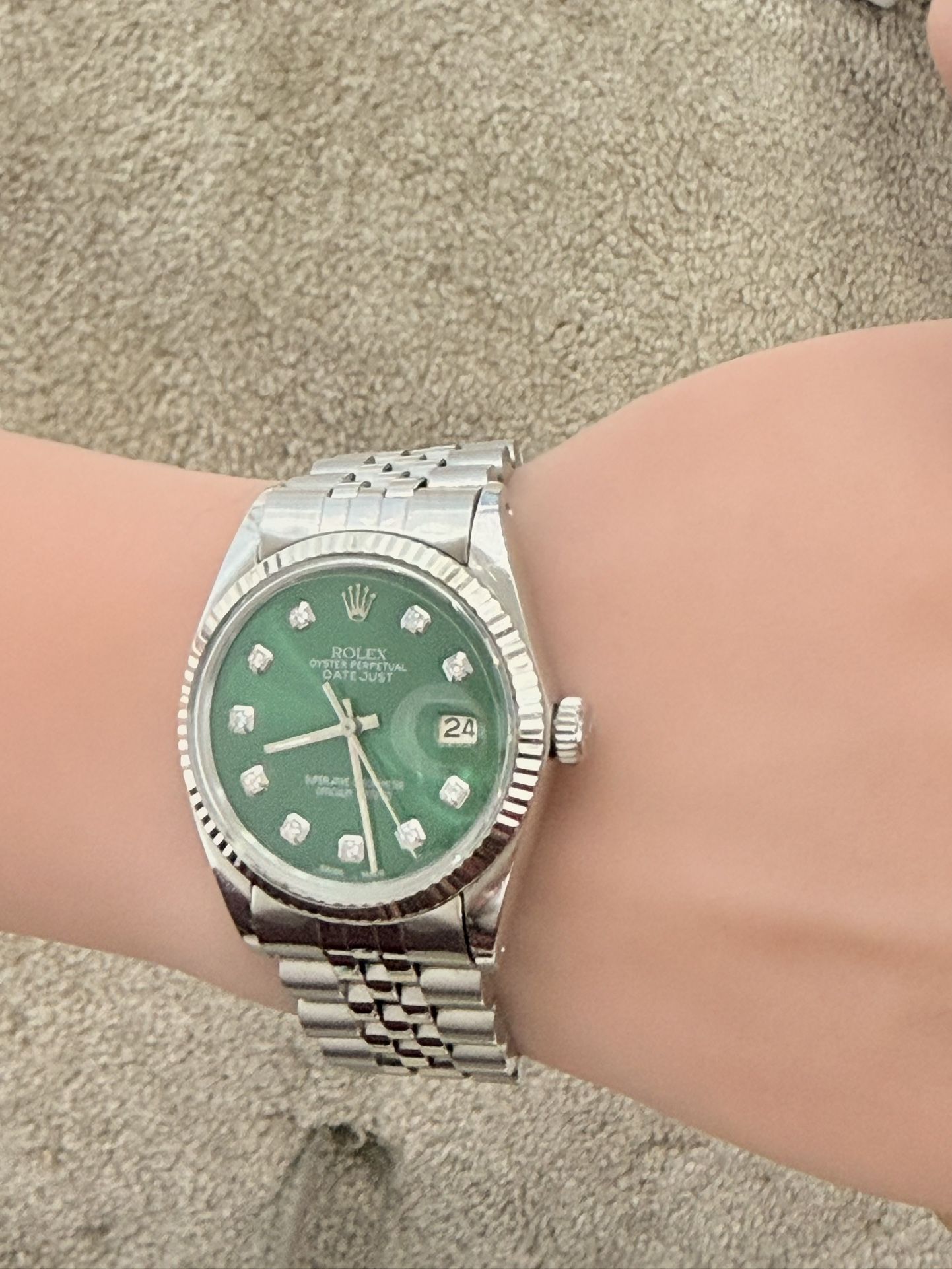 Rolex Preowned 36mm DateJust Quickset