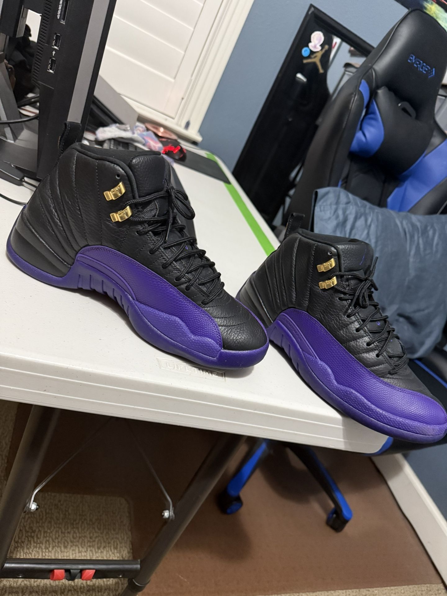 Air Jordan 12 Retro “Purple and Black” - Bold Elegance