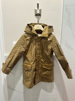 Authentic Used Gucci Kids Raincoat size 4
