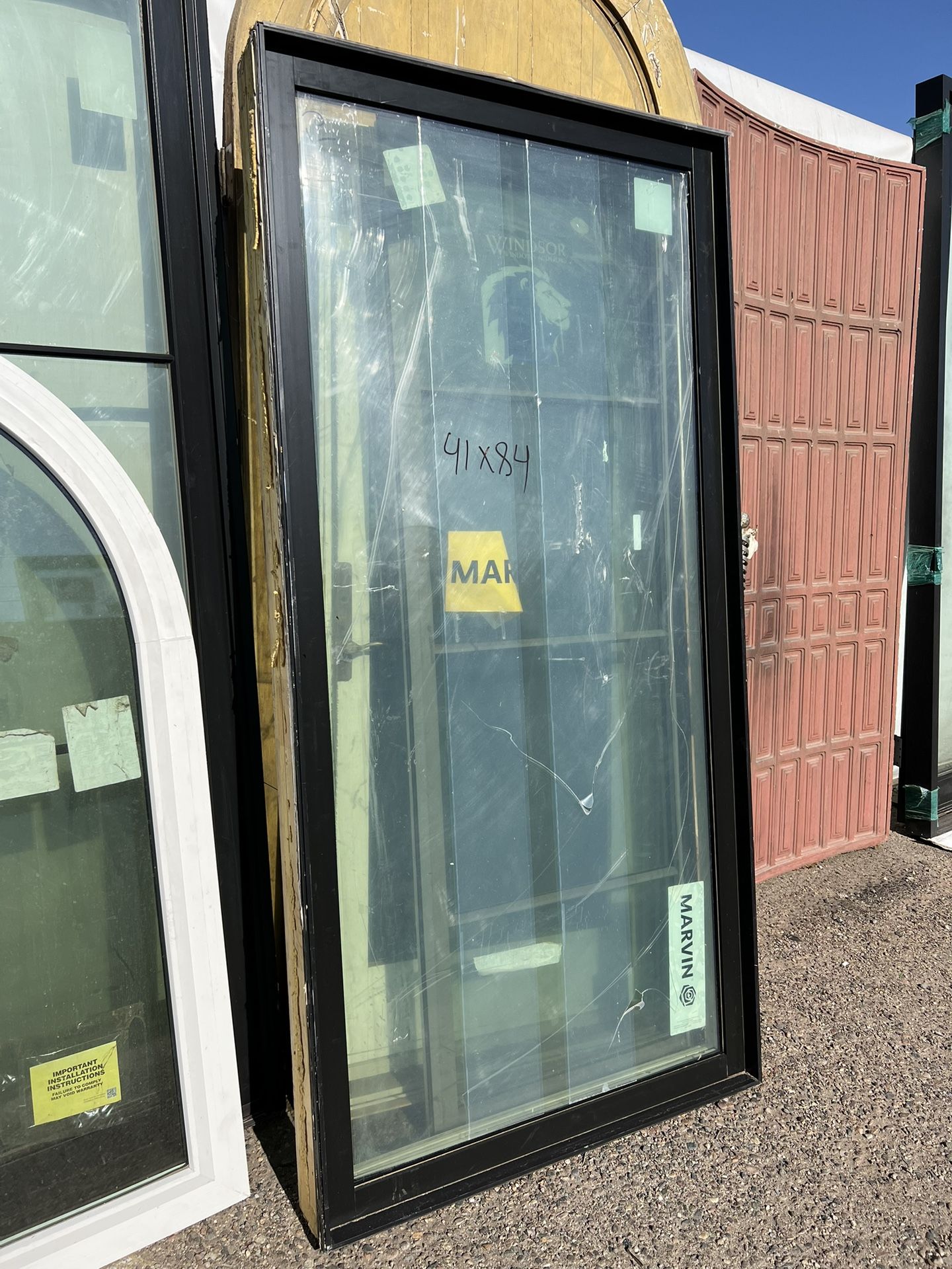 Casement Glass Window 41x84