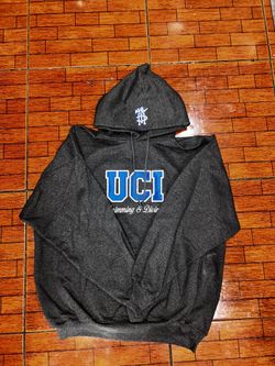 Vintage UC Irvine swimming and diving grey hoodie, excellent condition