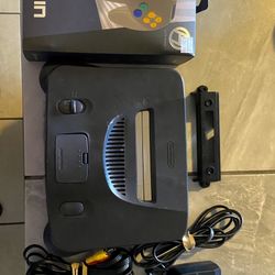 Nintendo 64 Game Console 