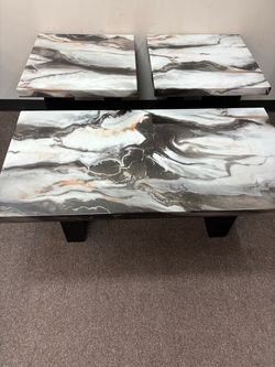 3 Pc Coffee Table Set