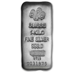 1 Kilo Credit Suisse Serialized bar