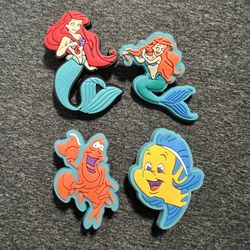 The Little Mermaid Croc Charms