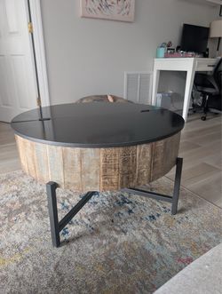 Coffee table with added storage