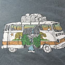 Men’s graphic T-shirt, California dreaming cash, or Venmo only