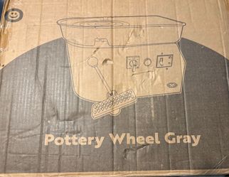 Pottery Wheel & 10lb Clay