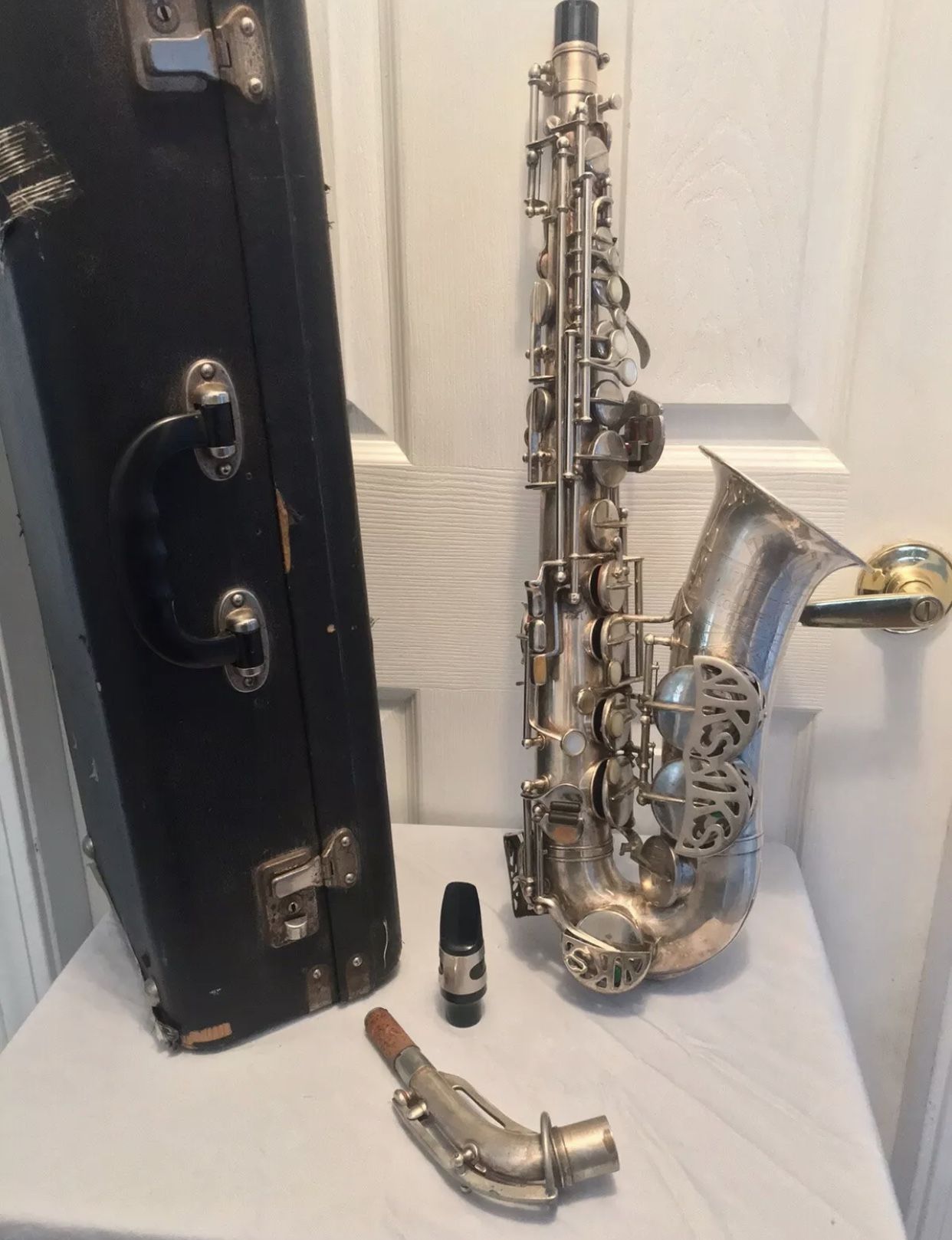 Original Vintage Kohlert VKS Graslitz Professional Alto Saxophone & Case Antique. Condition is Used.