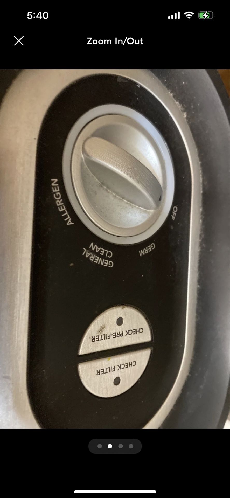 Honeywell True HEPA Compact Tower Allergen Remover HPA060 Black Free Filters