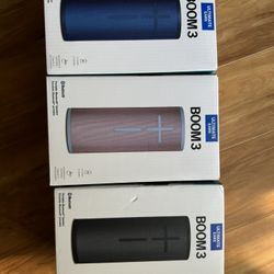 Brand New Unopened Ultimate Ears BOOM 3Bluetooth Speaker 