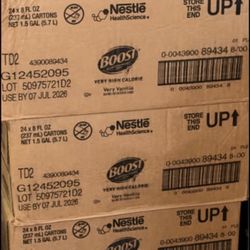 Boost Very High Calorie Very Vanilla 8 oz case of 24