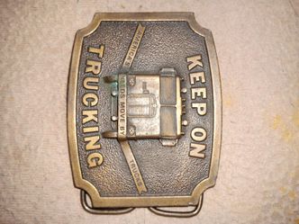 Belt buckle.
