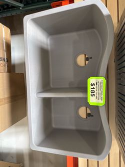 Elkay Quartz double bowl