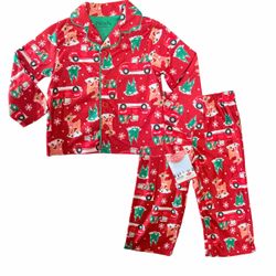New Rudolph Christmas Pajamas Size 2T